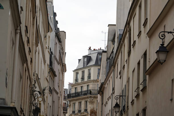 istock paris roofs chimney and building cityview 1055073120
