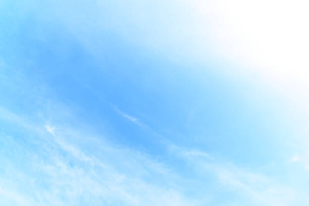 istock Blue sky with cloud in the morning. 1055074620