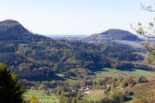 istock indian summer landscape mountains with colorful trees 1055085602