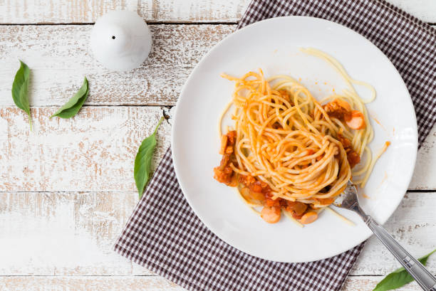istock delicious homemade spaghetti 1055087702