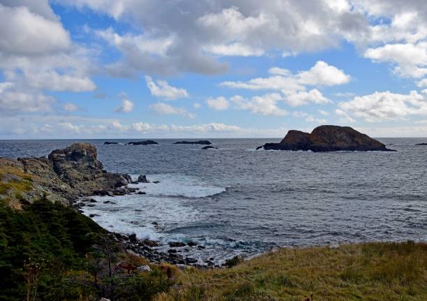 istock Biscayan Cove seascape, NL Canada 1055088368