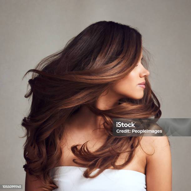Making Hairstory Everyday With Gorgeous Hair Stock Photo - Download Image Now - Women, One Woman Only, Beauty