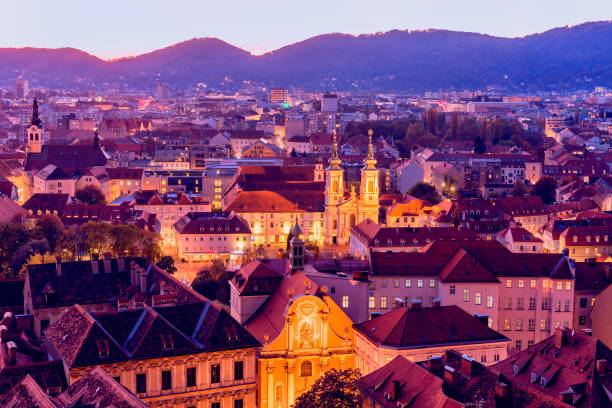 istock Graz City in the evening 1055100800