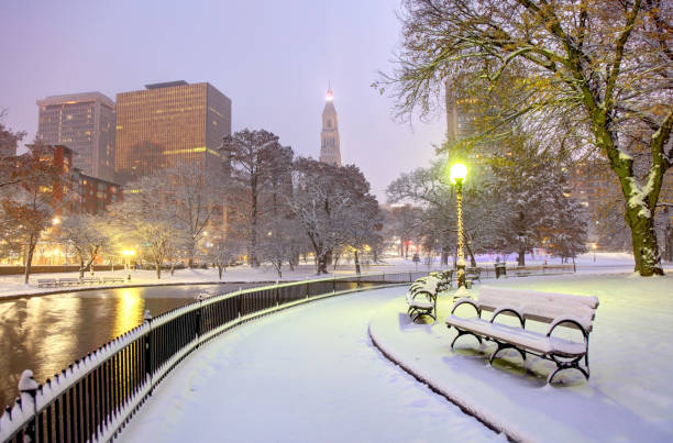 istock Winter in Hartford, Connecticut 1055101692