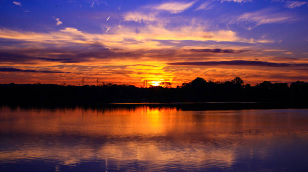 istock Perspective on the sunrise over the water 1055102722