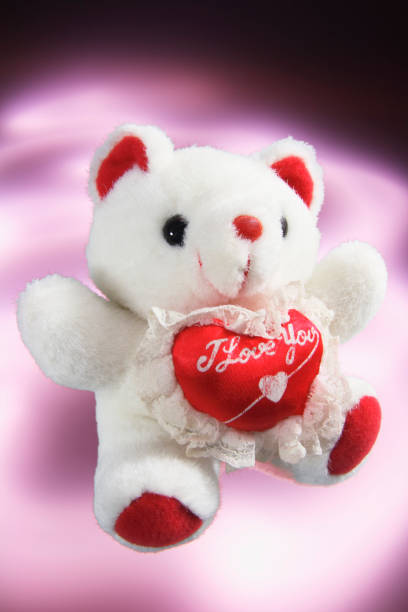 istock Teddy Bear with Love Heart 1055105598