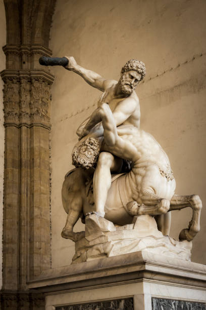 istock Hercules and the centaur Nessus, Loggia dei lanzi, Florence 1055105742