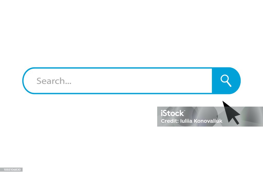 Search bar vector icons Search Box stock vector