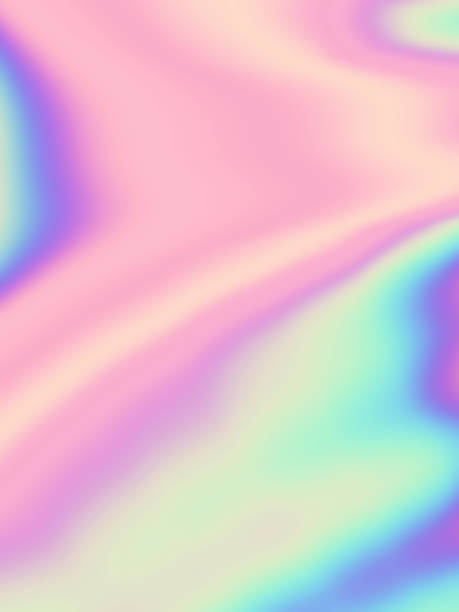 istock Colorful pastel background Holographic foil Multi colored pearl pattern Hipster blurred pattern 1055113168