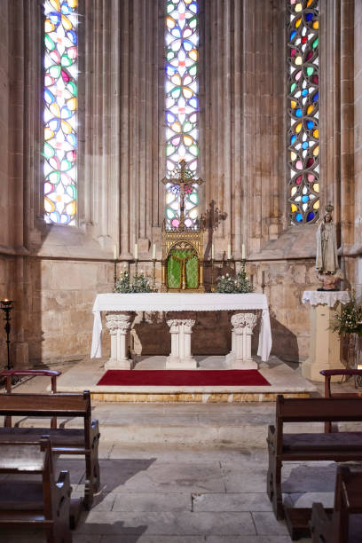 istock Interior altar of batalha monastery 1055117760