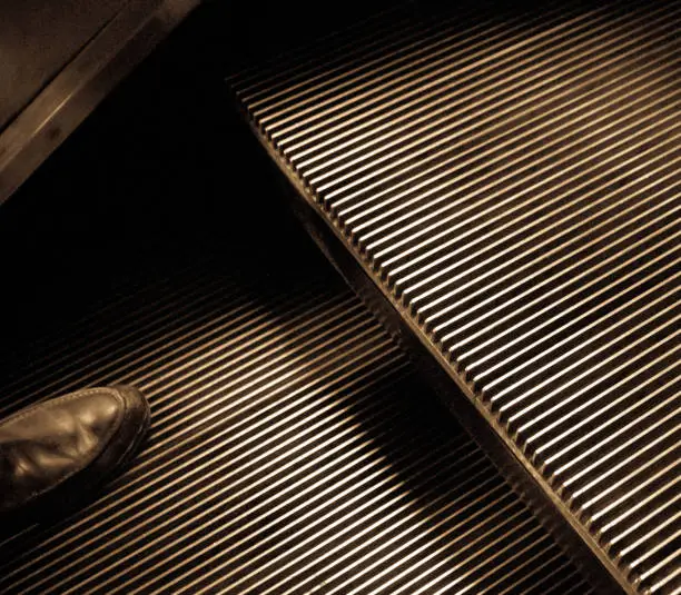 Photo of Passenger on the escalators in London Underground