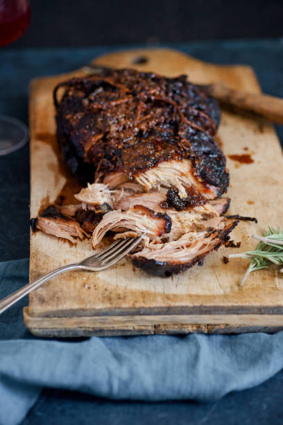 istock Slow-cooked pork with sugar glazing 1055130540