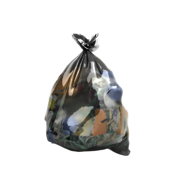 istock close up of a garbage bag 3d render on white background no shadow 1055145746