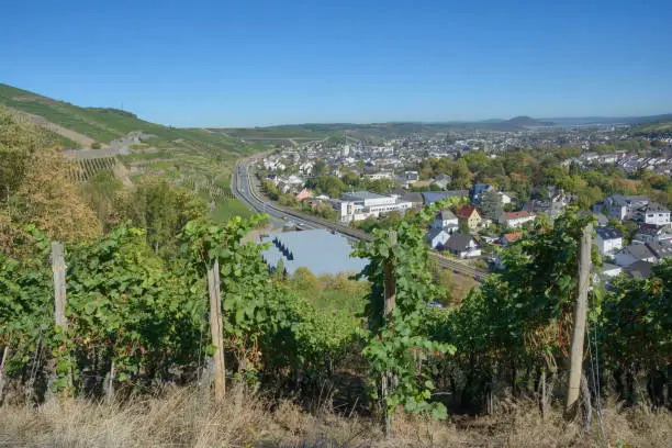 View to Bad Neuenahr-Ahrweiler,Rhineland-Palatinate,Germany