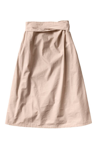 istock Beige skirt isolated 1055150094