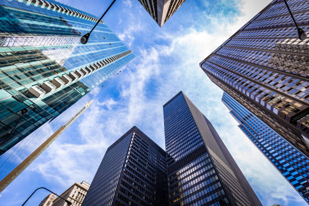 istock Chigaco buildings view in a sunny day. 1055150146