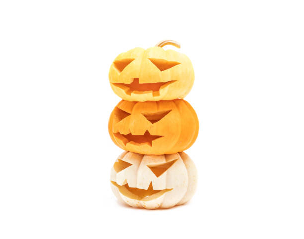 istock halloween pumpkin head isolated on white background 1055153892