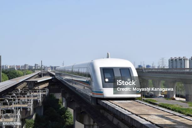 Shanghai Maglev Train Stock Photo - Download Image Now - Maglev Train, Shanghai, China - East Asia