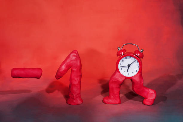 istock Daylight Saving Time. Wall Clock going to winter time. Autumn abstraction. 1055177308