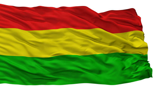 istock Yopal City Flag, Colombia, Isolated On White Background 1055183478