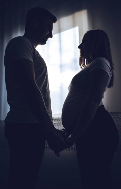 istock Happy couple expecting baby 1055184804