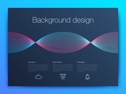 User Interface Background Wavef Futuristic User Interface Ui Technology Background Vector Stock ...
