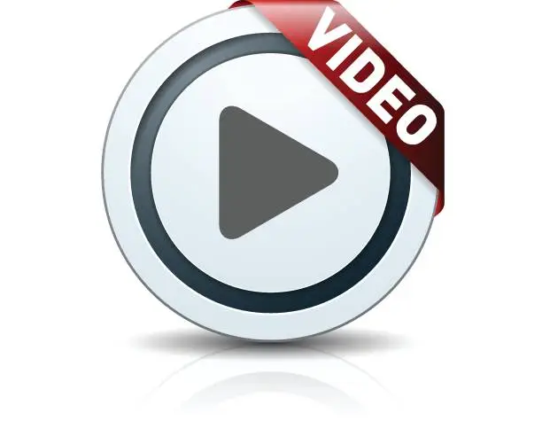 Vector illustration of Play Video Button illustration