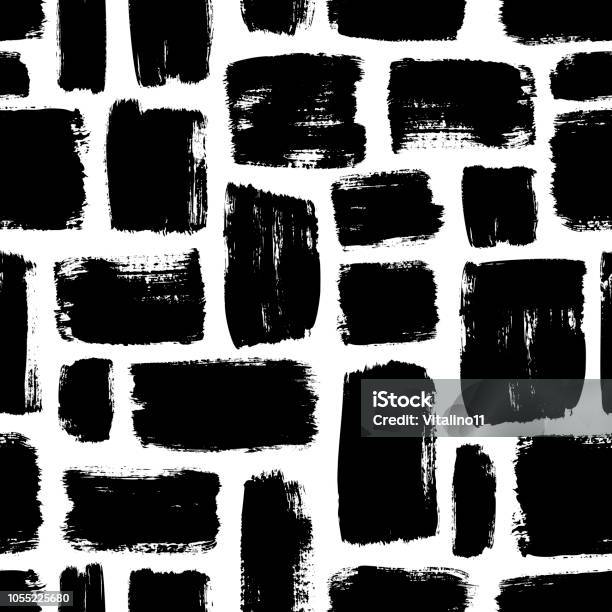 Seamless Pattern With Squares Stock Illustration - Download Image Now - Pattern, Textured, Block Shape