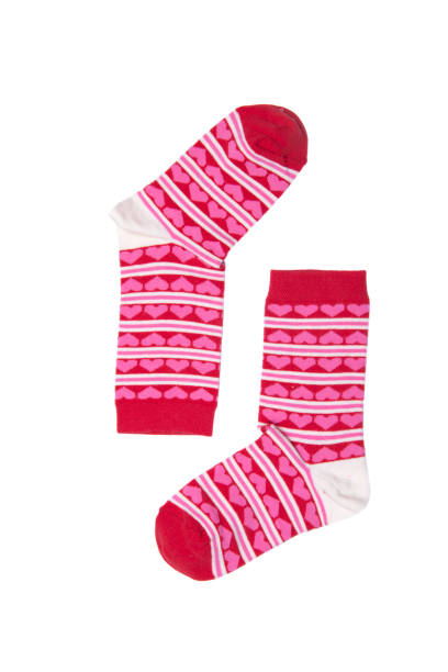 istock Pair Of Socks On White Background 1055237372