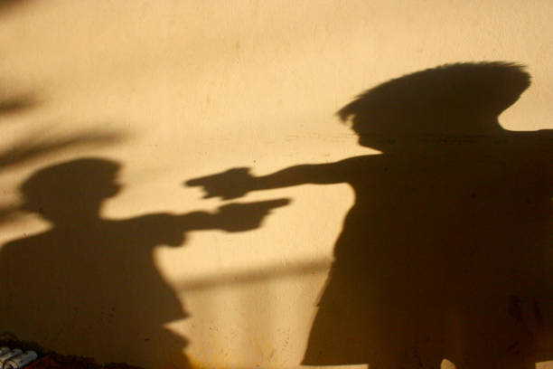 istock Shadow Of Boys Playing Outdoors 1055260634