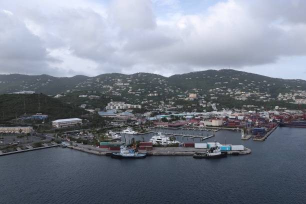 istock Crown Bay In Charlotte Amalie 1055265282