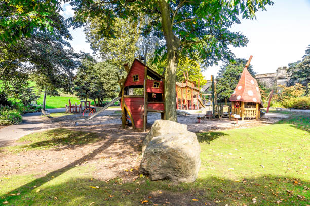 istock A magic playground with slides and large sandpit in Duthie park, Aberdeen, Scotland 1055274460