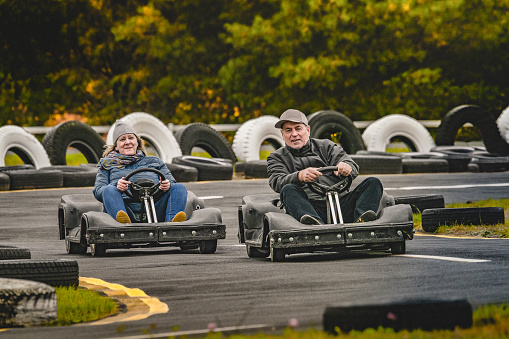 In Quebec in the municipality of L'Avenir, a Karting circuit.