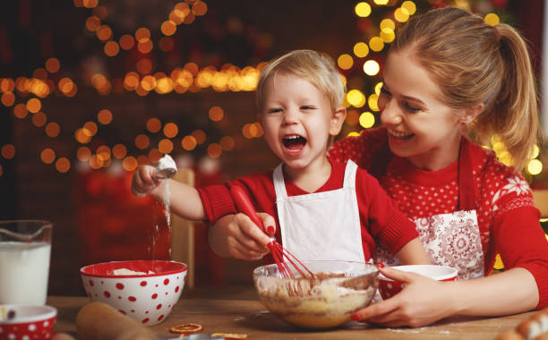 istock happy family bake christmas cookies 1055304220