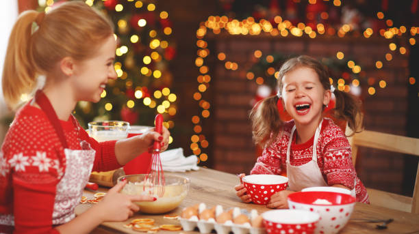 istock happy family bake christmas cookies 1055304236