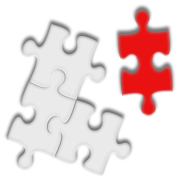 istock Closeup of puzzle pieces. 1055319748