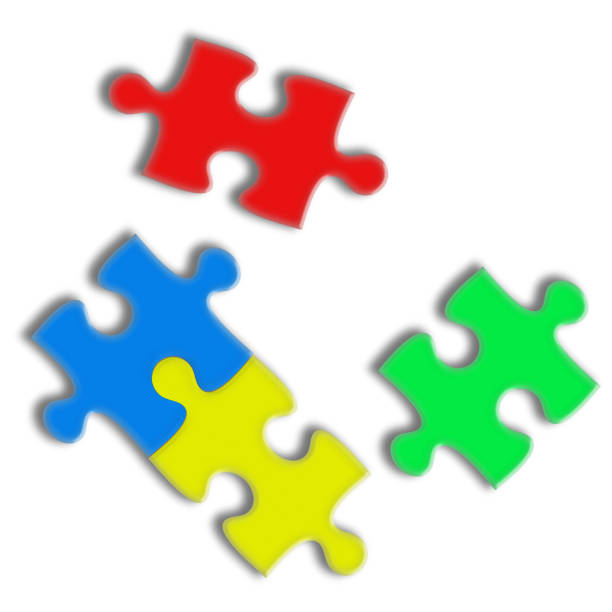 istock Closeup of puzzle pieces. 1055319776