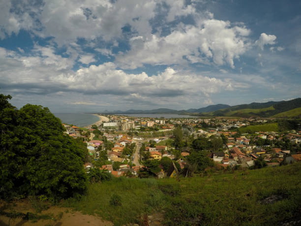 istock Coast city seen from above 1055323734