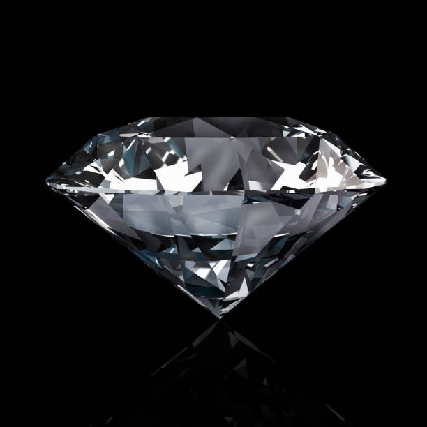 istock Large clear luxury diamond jewel. 1055323774