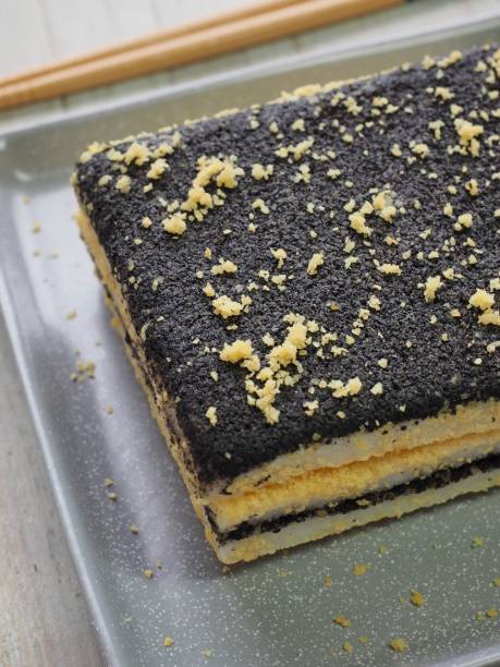 istock Asian food Black sesame glutinous rice cake 1055331436
