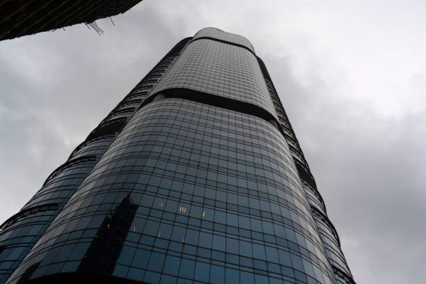 istock Langham Place Office Tower in Mong Kok district, Kowloon, Hong Kong 1055371300