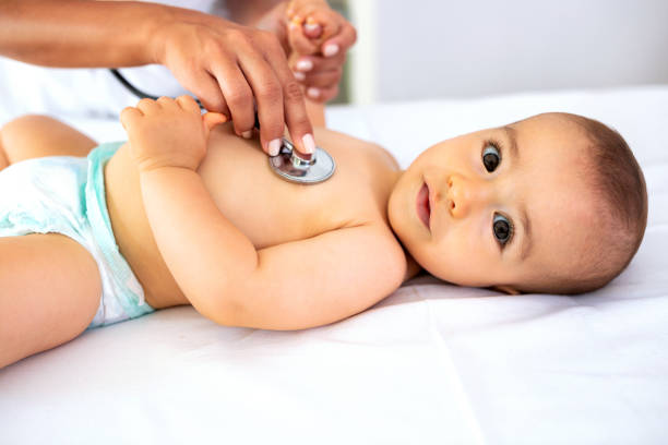 istock Close up of a cute baby 1055383754