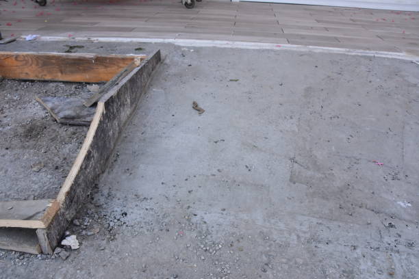 istock Building a ramp accessible for handicapped people and carts 1055387282