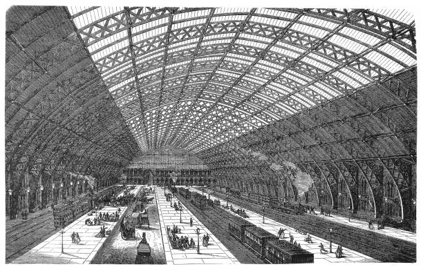 istock St Pancras railway station, London, England 1055411148