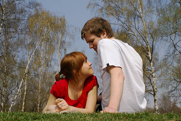 Nice spring weekend stock photo