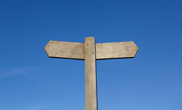 istock Wooden Signpost - Concept 1055426980