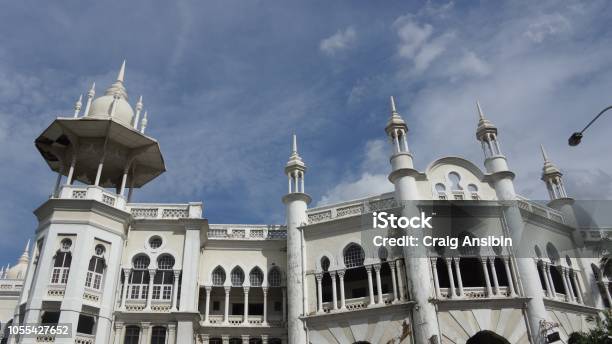 Kuala Lumpur Old Railway Station Stock Photo - Download Image Now - Railroad Station, Angle, Architecture