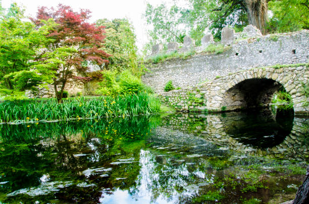 istock Enchanting garden in bloom 1055435858