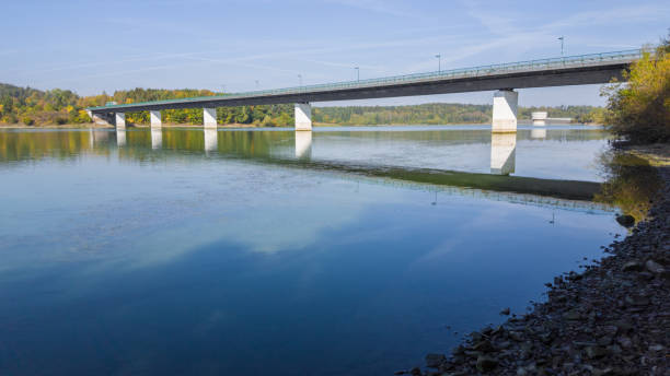 istock Talsperre Zeulenroda, Thuringia - dam for drinking water and tourism 1055443222