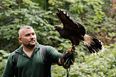 Educational Demonstration at a Falconry